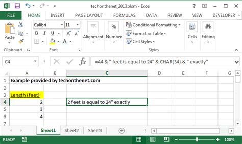 what is double quotes in excel
