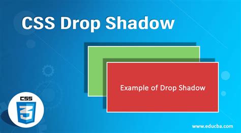 what is drop shadow in css
