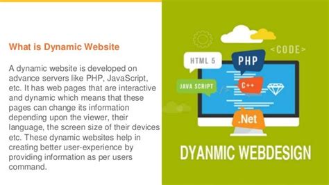 what is dynamic web pages in javascript