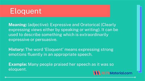 what is eloquent