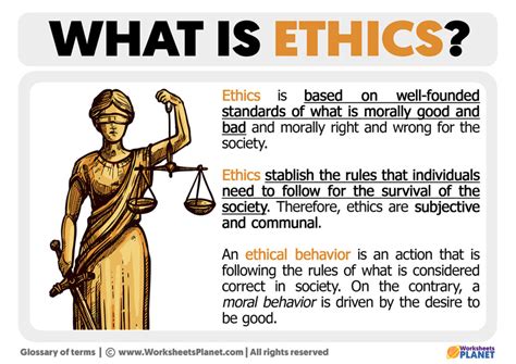 what is ethics and what is not ethics