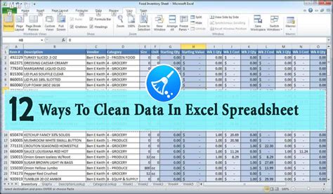 what is excel data cleaning