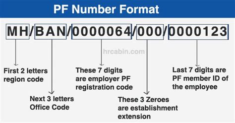 what is extension number in pf