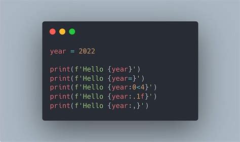 what is f string format in python