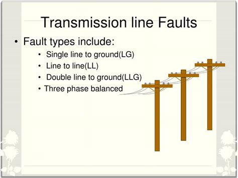 what is fault in transmission line