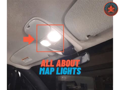 what is front map lamp in car