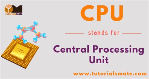 what is full form of cpu in computer with example