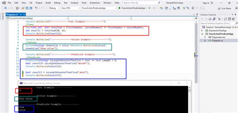 what is func action and predicate in c#