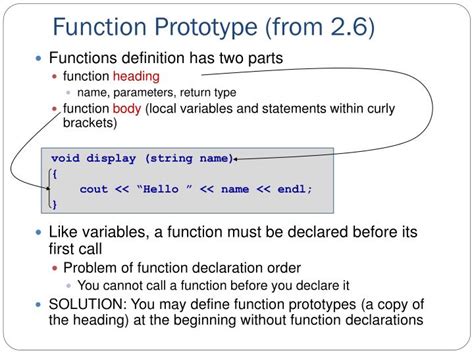 what is function prototype why it is necessary