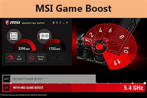 what is game boost cpu msi bios