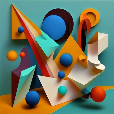 what is geometric shapes in art