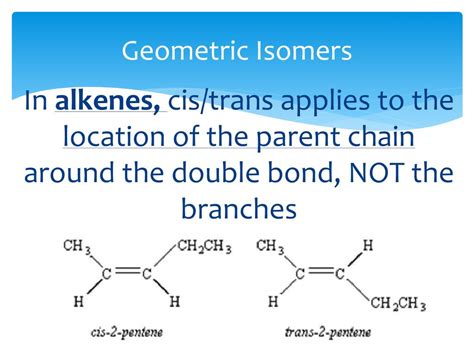 what is geometrical isomerism with example