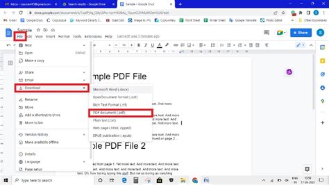 what is google docs pdf