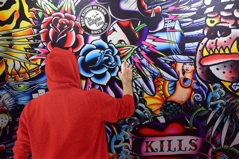 what is graffiti art examples