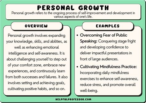 what is growth examples