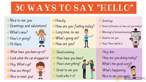 what is hello in english