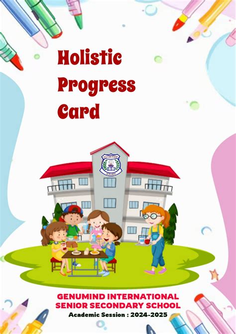 what is holistic progress report card