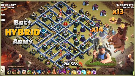 what is hybrid army in coc