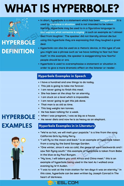 what is hyperbole give examples
