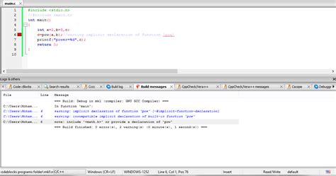 what is implicit declaration of function