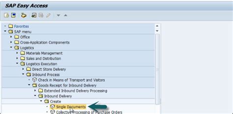 what is inbound and outbound delivery in sap