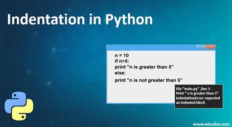 what is indentation in python class 11