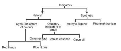 what is indicator class 10th science
