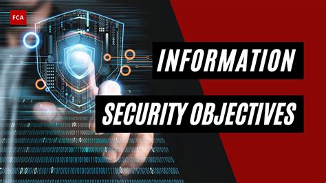 what is information security objective