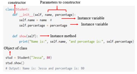 what is instance variable in python with example