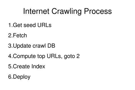 what is internet crawling