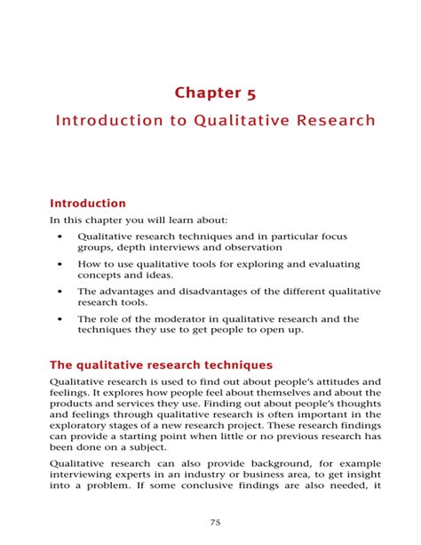 what is introduction in qualitative research