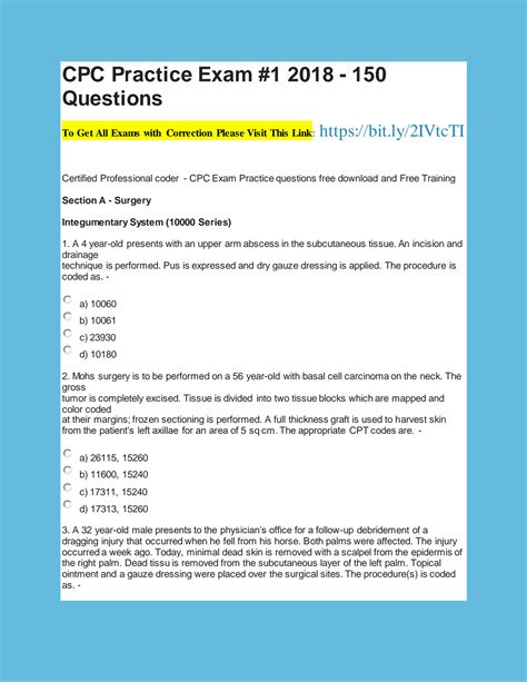 what is involved in a cpc test