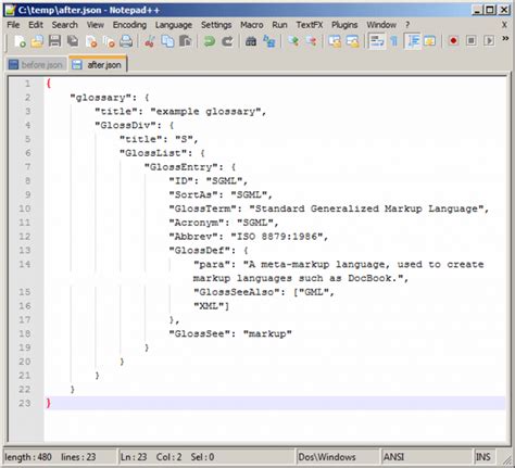 what is json format explain with example