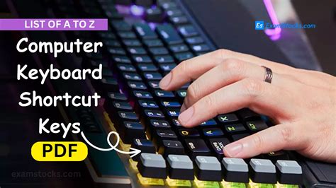 what is keyboard shortcut in computer