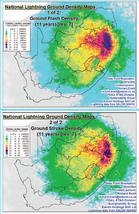 what is lightning flash density
