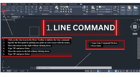 what is line command in autocad