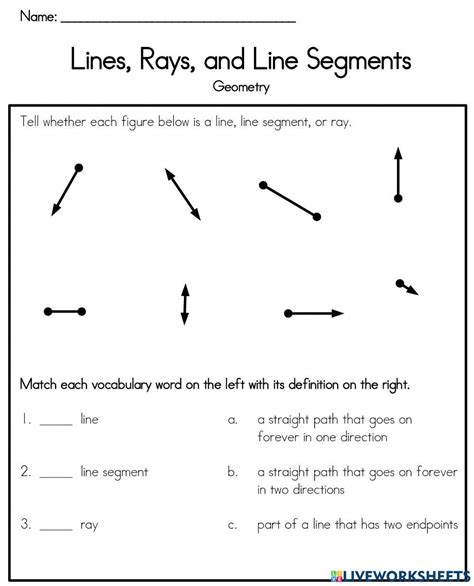 what is line segment class 4th