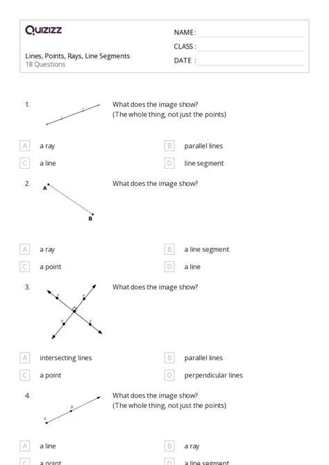 what is line segment class 7th