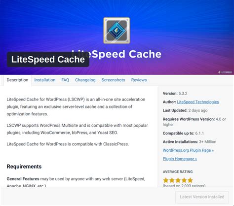 what is litespeed cache