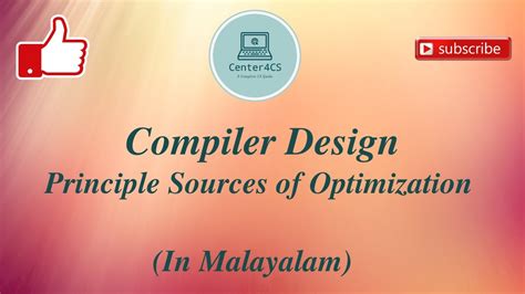what is local and global optimization in compiler design