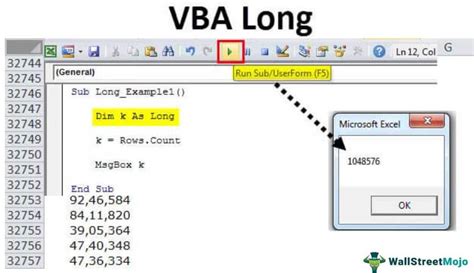 what is long data type