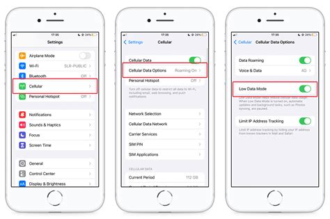 what is low data mode on iphone