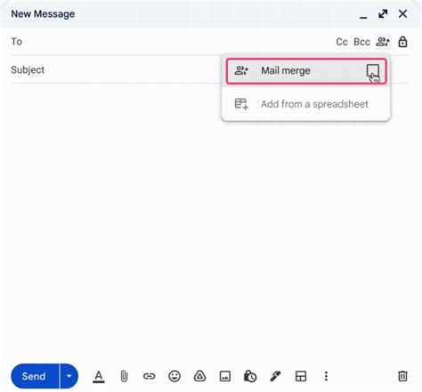 what is mail merge in gmail