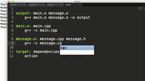 what is make file in cpp