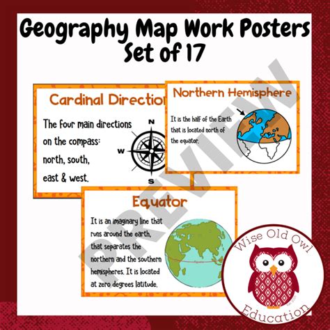 what is map work in geography pdf