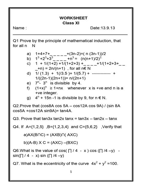what is mathematics class 9 pdf