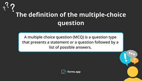 what is mcq type questions