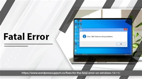 what is meant by fatal error