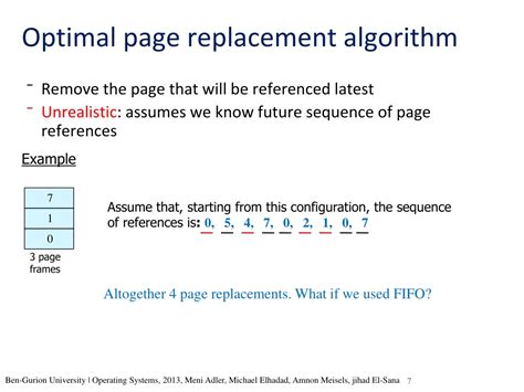 what is meant by page replacement algorithm