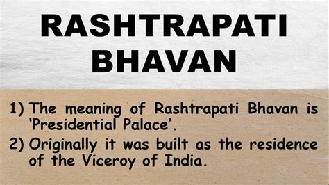 what is meant by rashtrapati in english